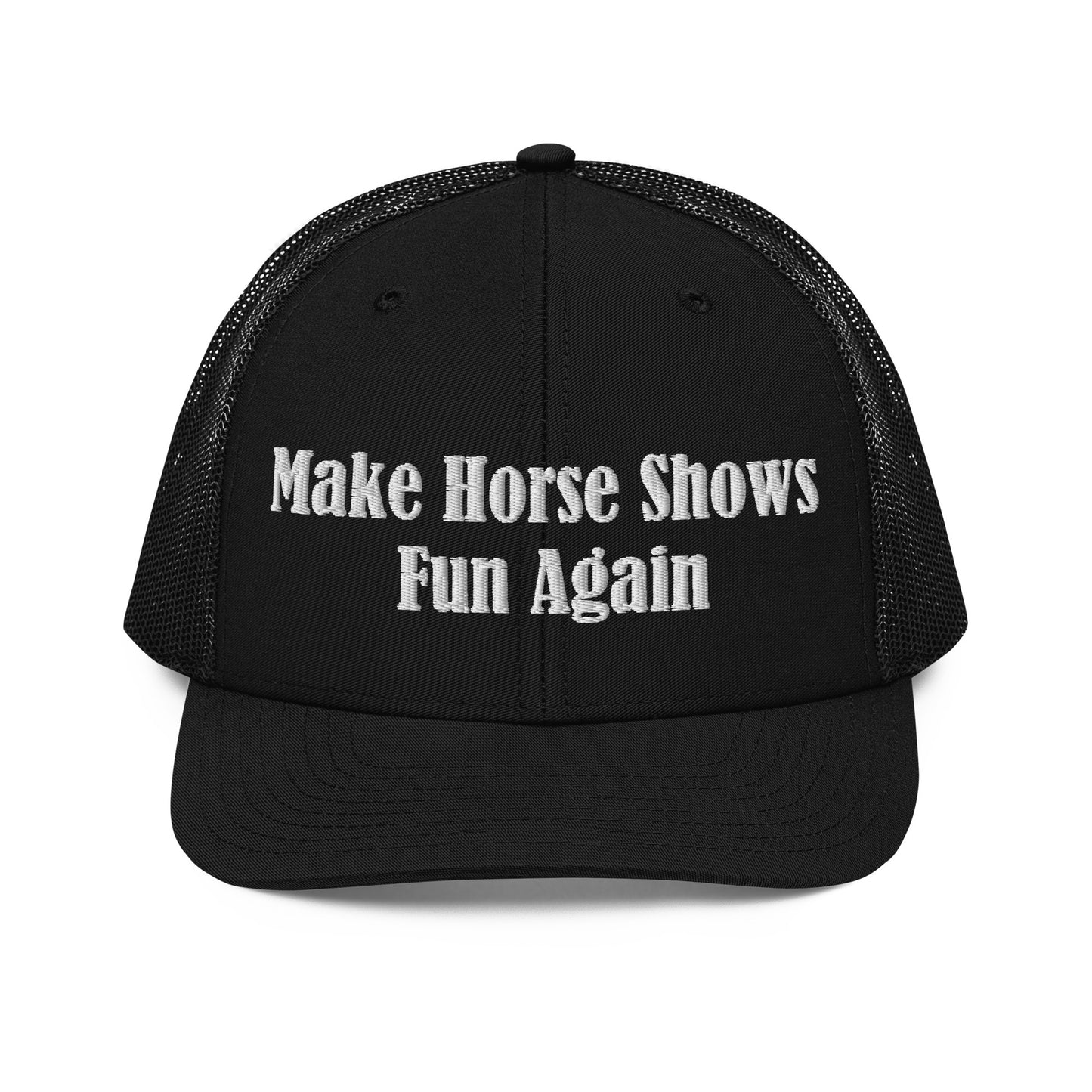 Make Horse Shows Fun Again - Richardson