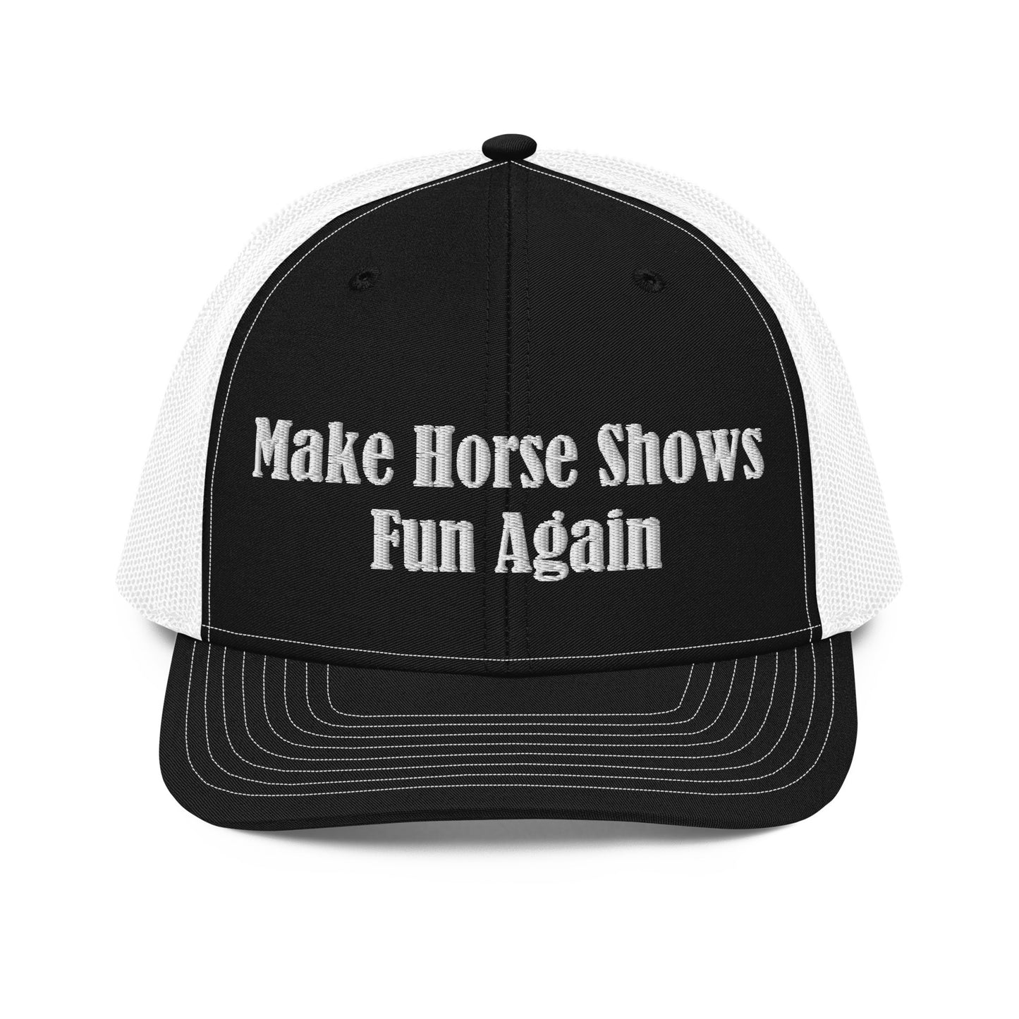 Make Horse Shows Fun Again - Richardson