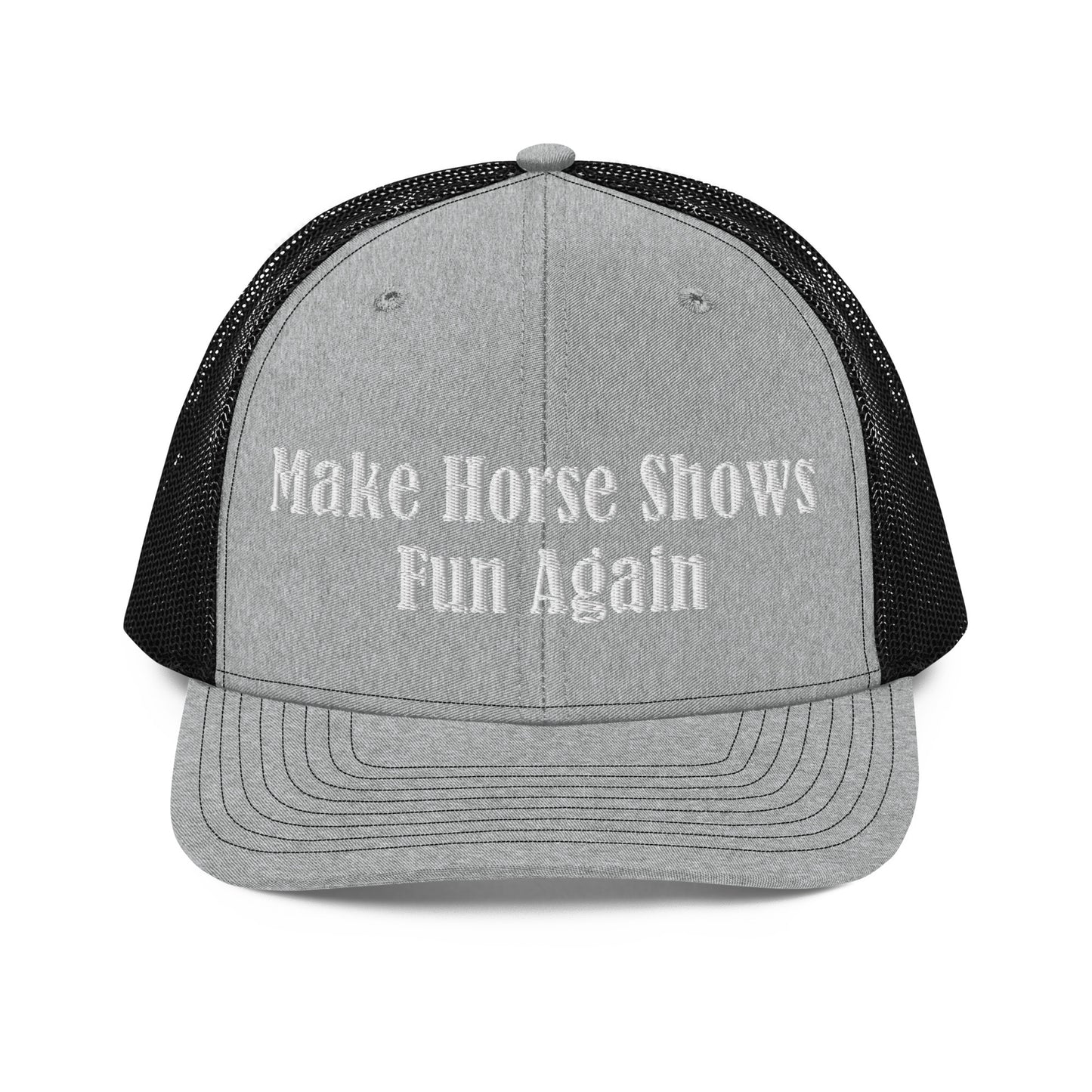 Make Horse Shows Fun Again - Richardson